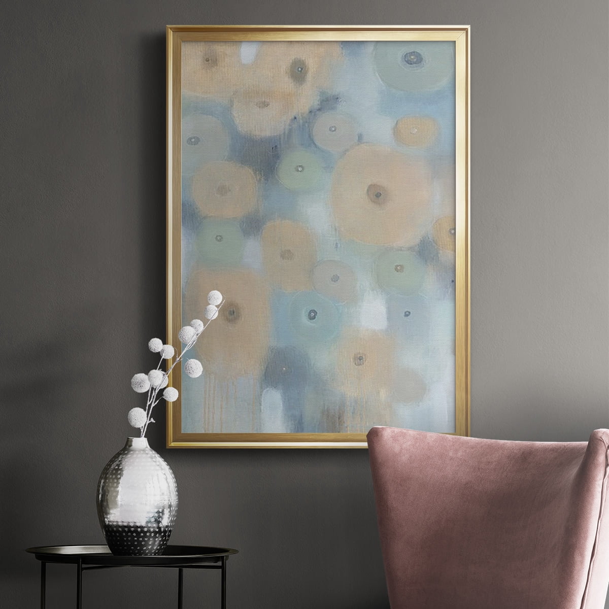 Spinning Wheels I Premium Framed Print, in Gold, Black, or Silver - Ready to Hang
