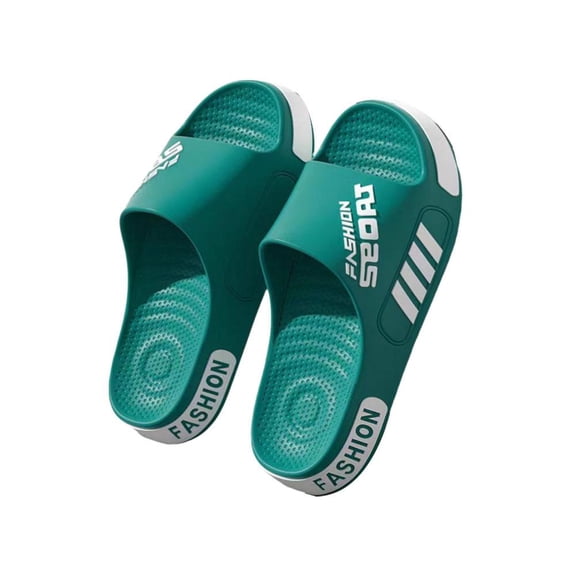 EVA Non-Slip Slippers for Men and Women, Available in Multiple Sizes (36-46) and Colors (Green, Coffee, Black, White, Blue), Comfortable and Lightweight for Casual, Beach, School, and Outdoor Use