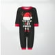thumbnail image 2 of Conjunto de pijamas familiares navideños con estampado de letras conjunto informal de ropa de descanso navideña, 2 of 8