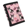 thumbnail image 2 of Chririnla French Bulldog Slim Tri-Fold Wallet Handbag, Polyester Coin Bag Waterproof Toddler Wallets for Sports Outdoor, 2 of 6