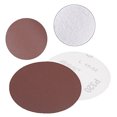 thumbnail image 3 of 25Pcs 4 Inch Hook and Loop Sanding Disc 320 Grits Flocking Sandpaper Brown, 3 of 4