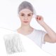 thumbnail image 2 of Tapas de pelo desechables 100 UNIDS Sunnimix Gorro de baño anti-polvo no tejido Blanco 22 cm, 2 of 7