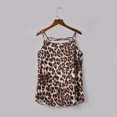 thumbnail image 7 of Wycnly Summer Tank Tops Leopard Print Crewneck Sleeveless T Shirts for Women Going Out Loose Vintage Cami Blouse Tops Multicolor l Under $5, 7 of 7