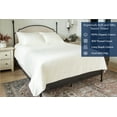 thumbnail image 5 of Delara 400TC Organic Cotton King Sheet Set, GOTS Certified, Ultra Soft Long Staple, Deep Pocket, Breathable & Silky, Ivory, 5 of 8