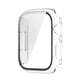 thumbnail image 1 of Estuche de vidrio templado Likrtyny para Apple Watch Series 8 7 6 5 4 SE Transparente PC Blanca, 1 of 9