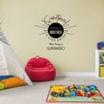 thumbnail image 2 of Being A Brother Is Even Better Than Being A Superhero Quote Vinyl Wall Art Wall Sticker Wall Decal Home Room Boys Girls Kids Children Nursery Playroom Wall Decoration Home Study Room Size (30x30 inch), 2 of 3