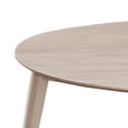 thumbnail image 5 of New Classic Furniture Oscar 3-piece Wood Dining Set in White Ash, 5 of 10