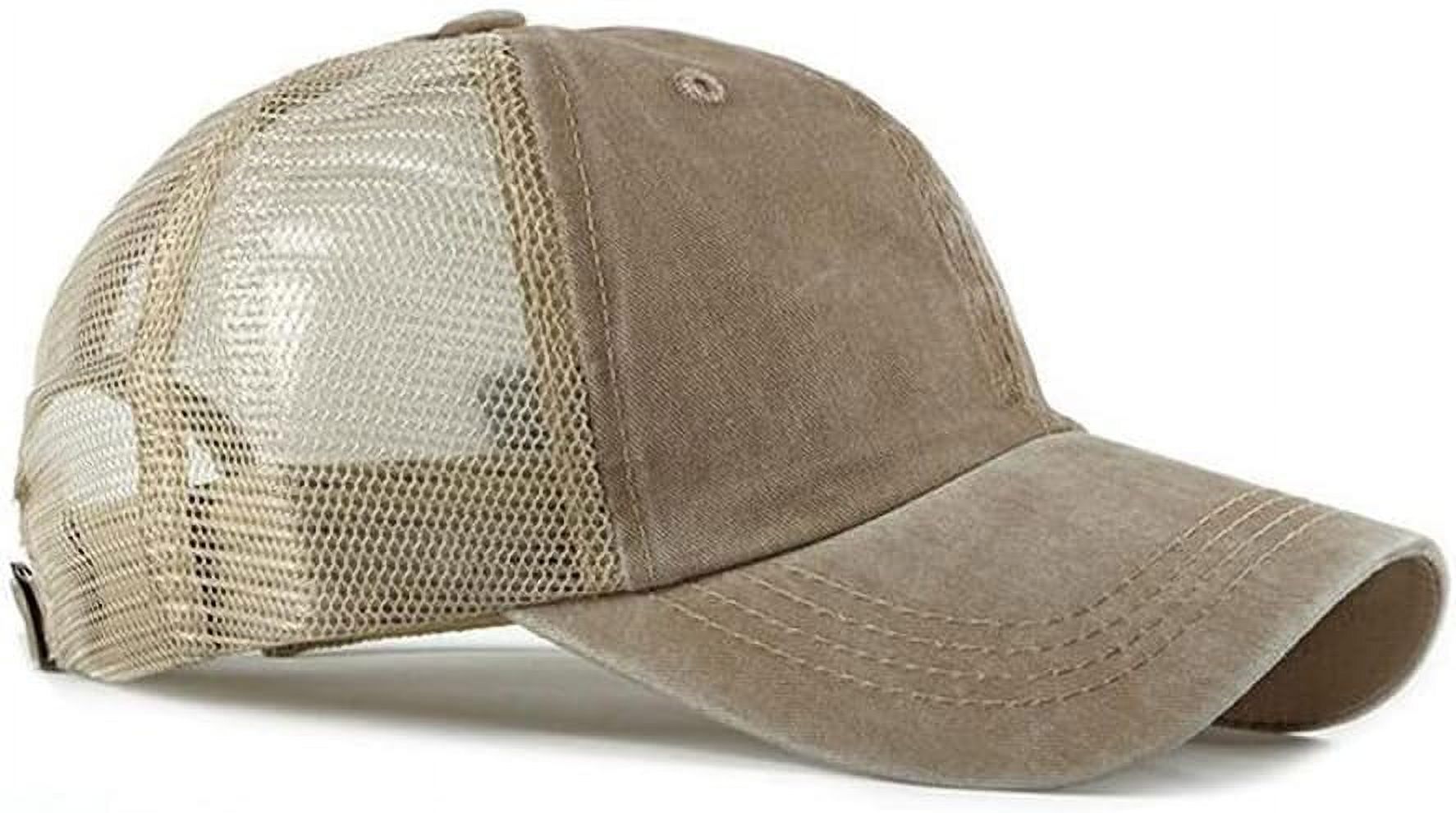 Vintage Trucker Cap - Retro Snapback Hat - Adjustable Mesh Back & Curved Bill Retro Patch Mesh Back Trucker Hat main image 2