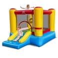 thumbnail image 1 of Costway Inflatable Bouncer Kids Slide Bounce House for Indoor Outdoor without Blower, 1 of 10