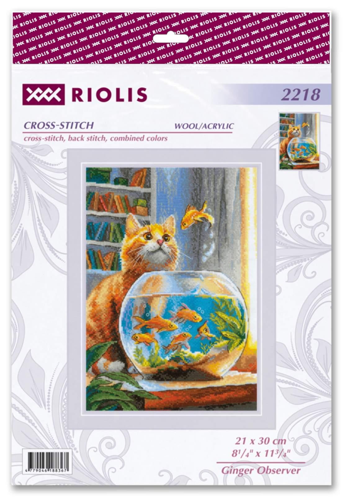 Riolis Cross Stitch Kit Ginger Observer