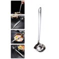 thumbnail image 2 of 1PC Stainless Steel Soup Ladle Soup Fat Oil Separator Ladle Oil Filter Spoon, 2 of 4