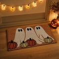 thumbnail image 5 of AZXY Ghost Pumpkin Coir Welcome Doormat, Halloween Decorations Indoor, Halloween Party Decor, Home Office Entryway Decor, Cute Fall Halloween Decor Supplies for Front Porch Holiday, 5 of 7