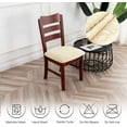 thumbnail image 7 of Joqmia Chair Seat Covers Waterproof Dining Room Chair Covers 4 Pack Stretch Seat Covers for Dinning Room Chair Protector Slipcover for Kitchen, Hotel, 7 of 7