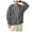 Grey, variant on Boys Girls Solid Classic Hoodies Soft Hooded Full Zip Sweatshirts for Children White,7-8 Years