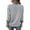 Light Ashy, variant on WHEANG Cardigan Sweaters for Women Collar Knit Cardigan Button Down Casual Open Front Sweater Long Sleeve Lightweight Womens Tops Blue S