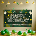 thumbnail image 5 of Military Themed Happy Birthday Banner with Camouflage Pattern Barbed Wire Dog Tags and Star Elements Party Decoration Photography Prop Backdrop for Birthday Party Celebration Event Decor, 5 of 7