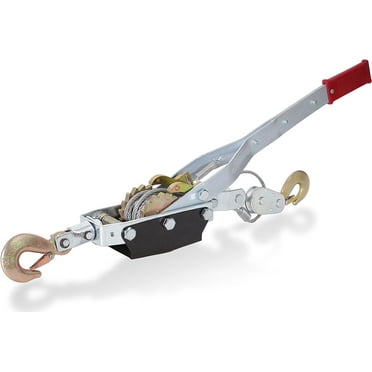 4 TON WINCH Dual Gear Power Ratcheting Pull System Heavy Duty Come-Along Tool