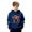 Navy-c, variant on WhouRiu Boys Girls Cartoon Graphic Hooded Sweatshirts Kids Unisex Autumn Casual Pullover Hoodies