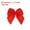 Red, variant on Uxcell 100Pcs Mini Ribbon Bow 1" Mini Fabric Satin Ribbon Flower Bows for Craft DIY Sewing Wedding Birthday Party Red