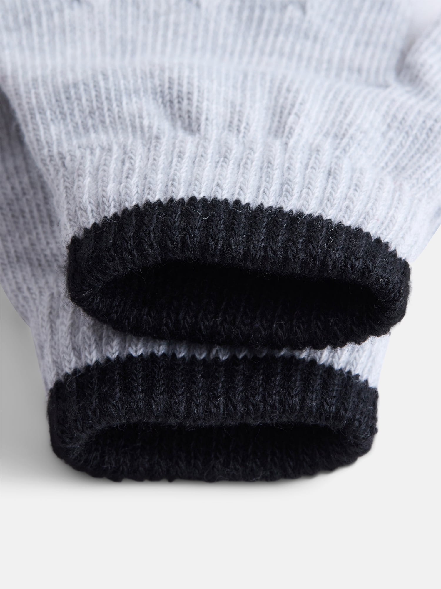 Wonder Nation Toddler Knit Gloves, 2- Pack