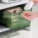 thumbnail image 5 of Contenedor de Almacenamiento de Plástico Transparente, Contenedor de Almacenamiento de Acrílico Verde Transparente Con ASAS Incorporadas, Organizador de, 5 of 7