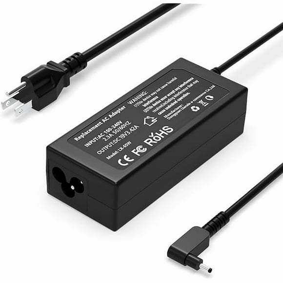 wonima11 65W Laptop Charger Compatible with Acer Aspire 1 3 5 A515 A315/ Spin 1 3 5/ Swift 1 3/ Chromebook C738T C910 A13-045N2A A11-065N1A PA-1450-26 N20C5 N15Q8 N15Q9 N16P1 AC Adapter Power Cord