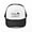 Black/White, variant on - Raven Lunatic Halloween - Adjustable Unisex Printed Trucker Hat with Mesh Back