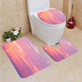 thumbnail image 1 of ABPHQTO Cielo dramático de la mañana Juego de alfombras de baño de 3 piezas Alfombra de baño Alfombra de contorno y tapa de inodoro ABPHQTO  Cont-CHAPPLE-25695, 1 of 2