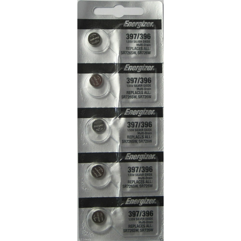 5 ENERGIZER (1 Pack) 397 3V Lithium Coin Cell Batteries