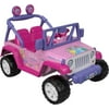 Power Wheels Disney Princess Jeep Wrangler Battery Powered Ride-on Vehicle, 12 V, Max Speed: 5 mph
