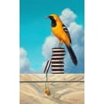 thumbnail image 2 of Herzog, Linda Ridd 13x18 White Modern Wood Framed Museum Art Print Titled - Oriole Oreos, 2 of 4