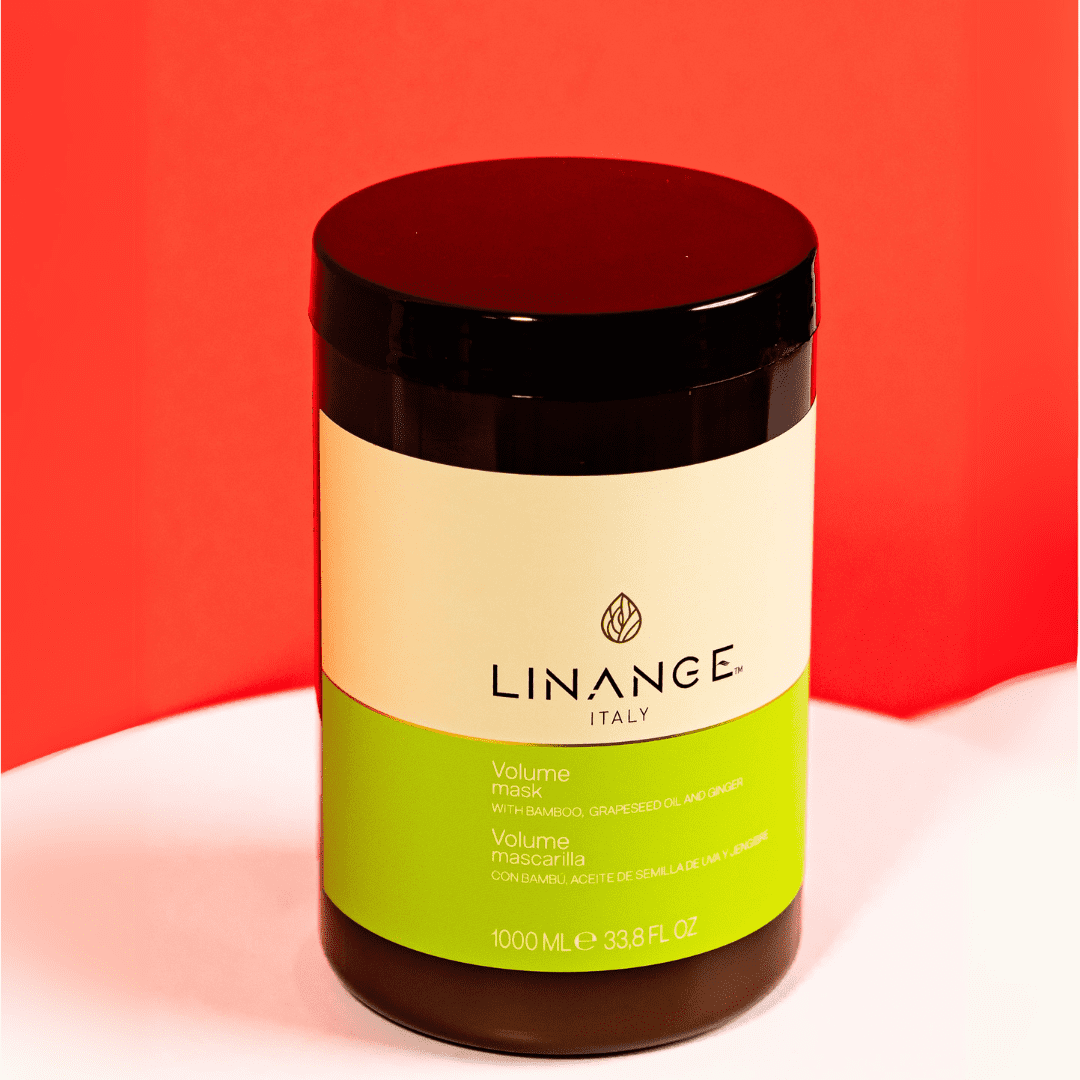 Linange Volume Mask with Bamboo, Grapeseed Oil and Ginger - 1000ML