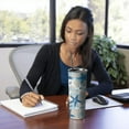 thumbnail image 4 of Starfish Travel Coffee Mug with Lid Straw Stainless Steel Travel Cups for Spring Summer, 4 of 7