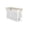 White, variant on Refrigerator Drink Dispenser 3.5L | Cold Kettle Jar with Spigot & Lid | Transparent Leak-Proof Beverage Storage Container | ABS Material, White | Iced Drinks, Juices, Home Fridge Parties, Easy Pour
