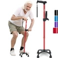 thumbnail image 1 of All Terrain Walking Cane for Men & Women, Lightweight, Foldable, Adjustable, 1 of 5