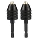 thumbnail image 1 of 2x Herramienta de Conversión de Adaptador de Portabrocas de 1/4 `` Portabrocas de Cambio de 0,3-8,0 Mm Cola Mandriles de taladro sin llave 1/4, 1 of 7