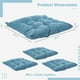 thumbnail image 4 of Xiao Hua Juego de 4 cojines para silla, cojín de esponja viscoelástica para silla de comedor., 4 of 5