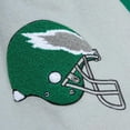 thumbnail image 5 of Unisex Mitchell & Ness Kelly Green Philadelphia Eagles Varsity Team Full-Snap Jacket, 5 of 7