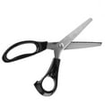 thumbnail image 1 of Professional Dressmaking Pinking Shears Scissors, Stainless Steel Blades, Round Triangle Edge 3 5 7mm, 23cm, Anatomically Designed Handles, Ball Bearing Joint For Smooth, 1 of 7