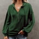 thumbnail image 2 of Mujeres Otoño Invierno Casual Botón sólido Cordón Sudadera con capucha Tops Fridja  hj4914, 2 of 8