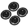 thumbnail image 1 of Tapa de Cubo de Rueda ANGGREK Alta Resistencia 15 Pulgadas 4 Piezas Negro, 1 of 8