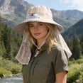 thumbnail image 2 of Kcolen Sun Hat for Women Uv Protection Rechargeable Solar Powered Fan Hat with Wide Brim for Outdoor Wide Brim Sun Hat and Comfort, 2 of 5
