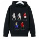 thumbnail image 2 of Sudadera deportiva con capucha informal para niños y niñas, nueva sudadera con capucha deportiva con estampado de Ronaldo, color azul, de 2 a 14 años, primavera y otoño, 2024, 2 of 5