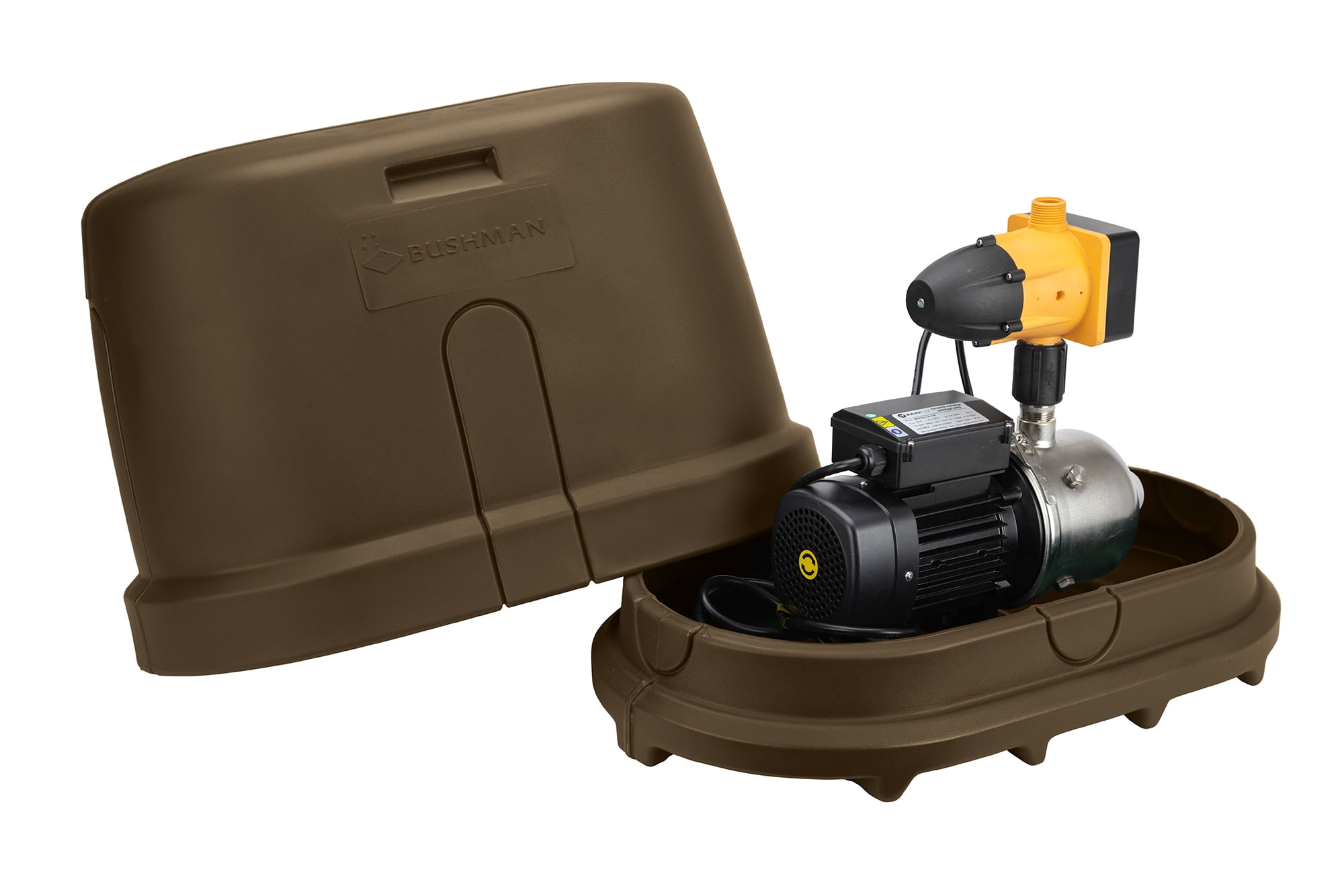 Bushman Rainwater Harvesting Pump Housing Cover, Dark Brown