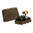 thumbnail image 2 of Bushman Rainwater Harvesting Pump Housing Cover, Dark Brown, 2 of 5