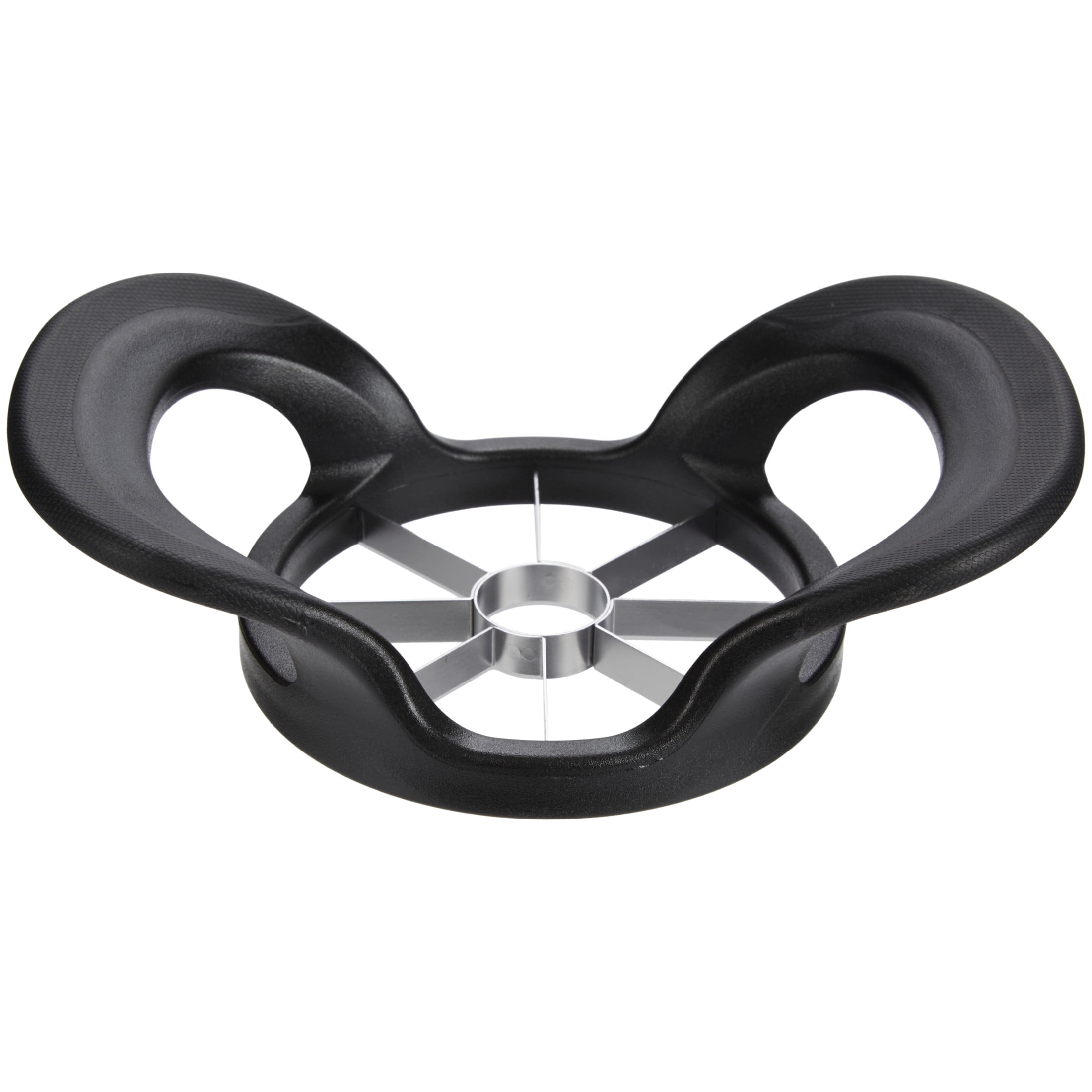 Mainstays 8-Wedge Stainless Steel Apple Slicer and Corer, Black