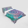 thumbnail image 2 of Ambesonne Ethnic Bedding Set 4 Pcs, Mandala Eastern, Queen, Lilac and Blue, 2 of 2