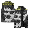 thumbnail image 5 of Chaleco sin mangas con impresión digital 3D de moda para hombre Chaleco estampado personalizado Ropa moderna y versátil Cómoda y cálida, 5 of 5