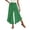 Green, variant on Women High Waisted Wide Leg Pants Vintage Polka Dot Print Elastic Waistband Loose Fit Flowy Casual Trousers