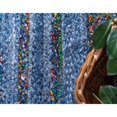 thumbnail image 3 of Unique Loom Braided Chindi Rug, Blue/Multi (5' 0 x 8' 0), 3 of 7